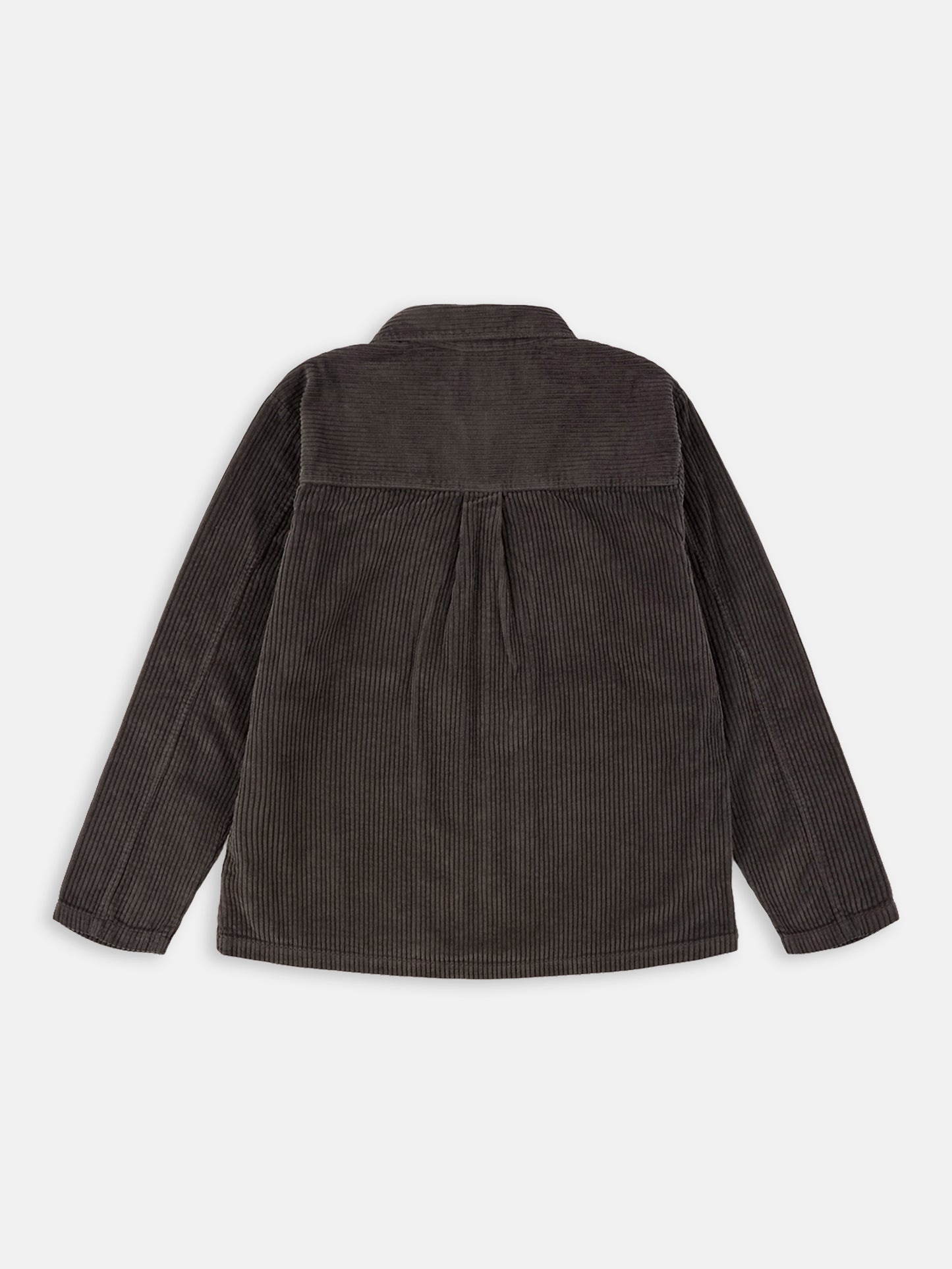 Cord Clarence Jacket in Charcoal