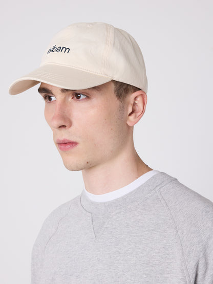 Edgware Logo Cap in Ecru
