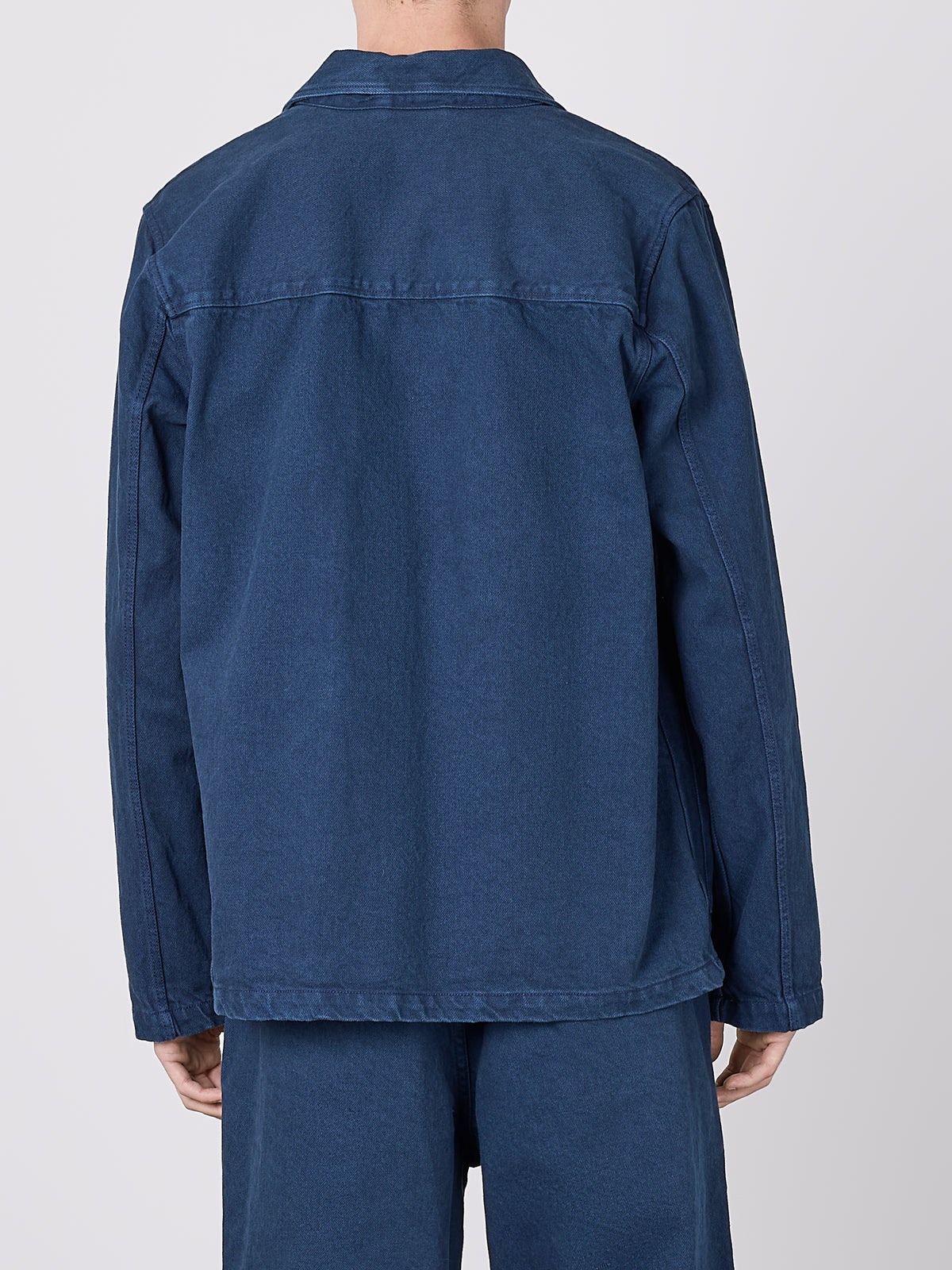 Forge Washed Twill Jacket in Dark Navy