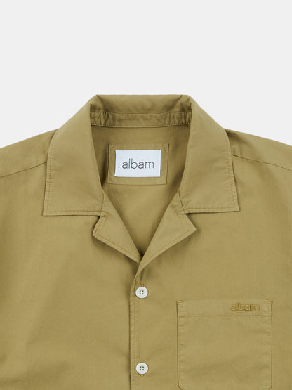 Grange Poplin Shirt in Sand
