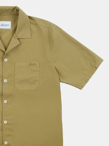 Grange Poplin Shirt in Sand