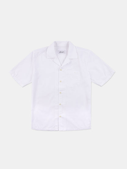 Grange Poplin Shirt in White
