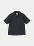 Seersucker Fenton Shirt in Black