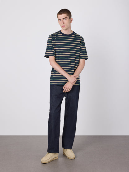 Tame Stripe T-Shirt in Dark Navy