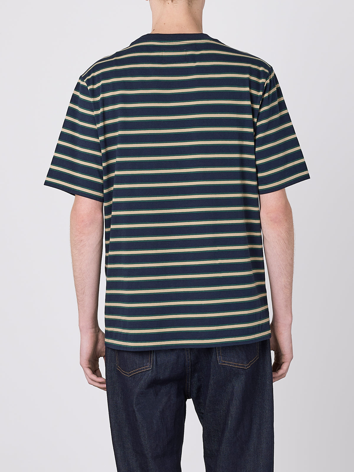 Tame Stripe T-Shirt in Dark Navy